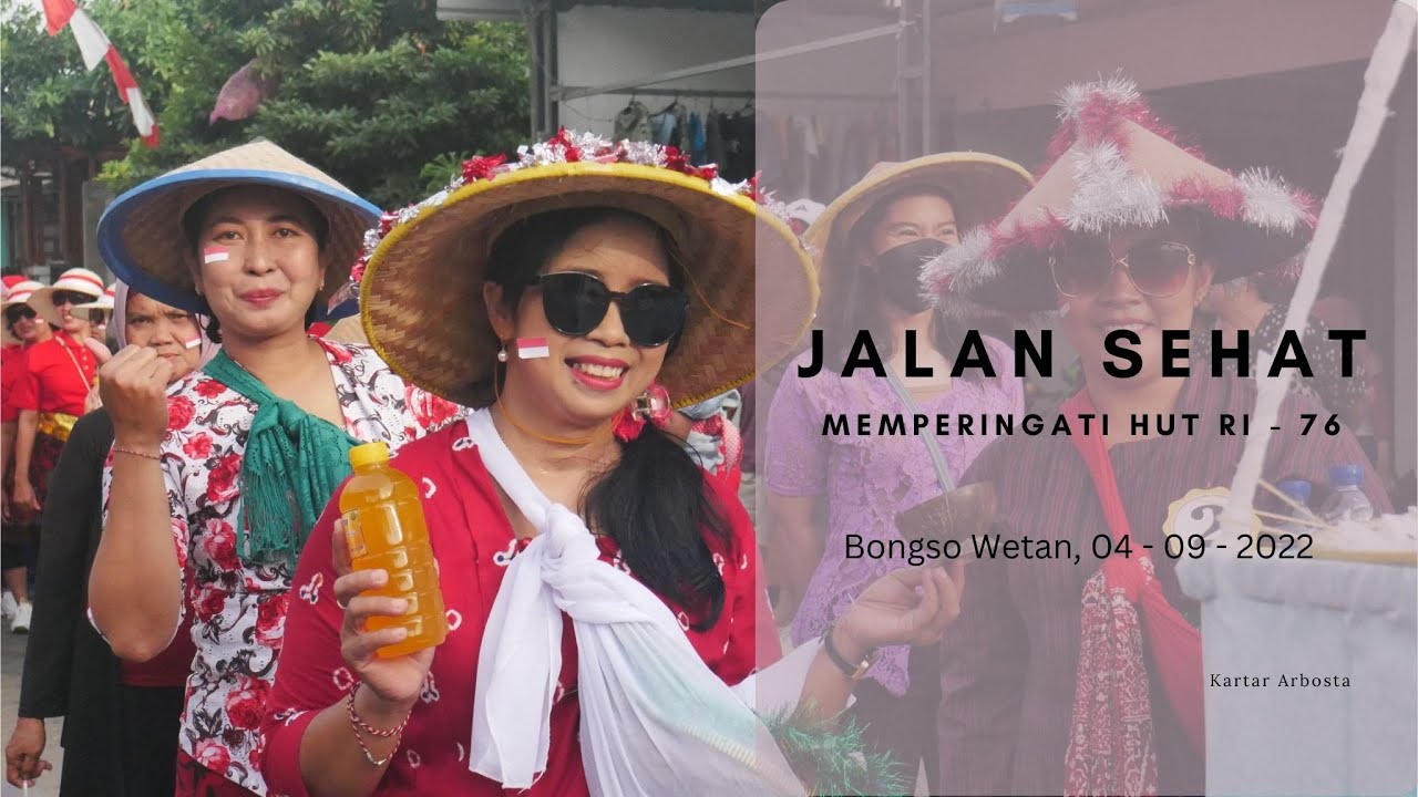 JALAN SEHAT HUT RI - 76 || BONGSO WETAN 2022