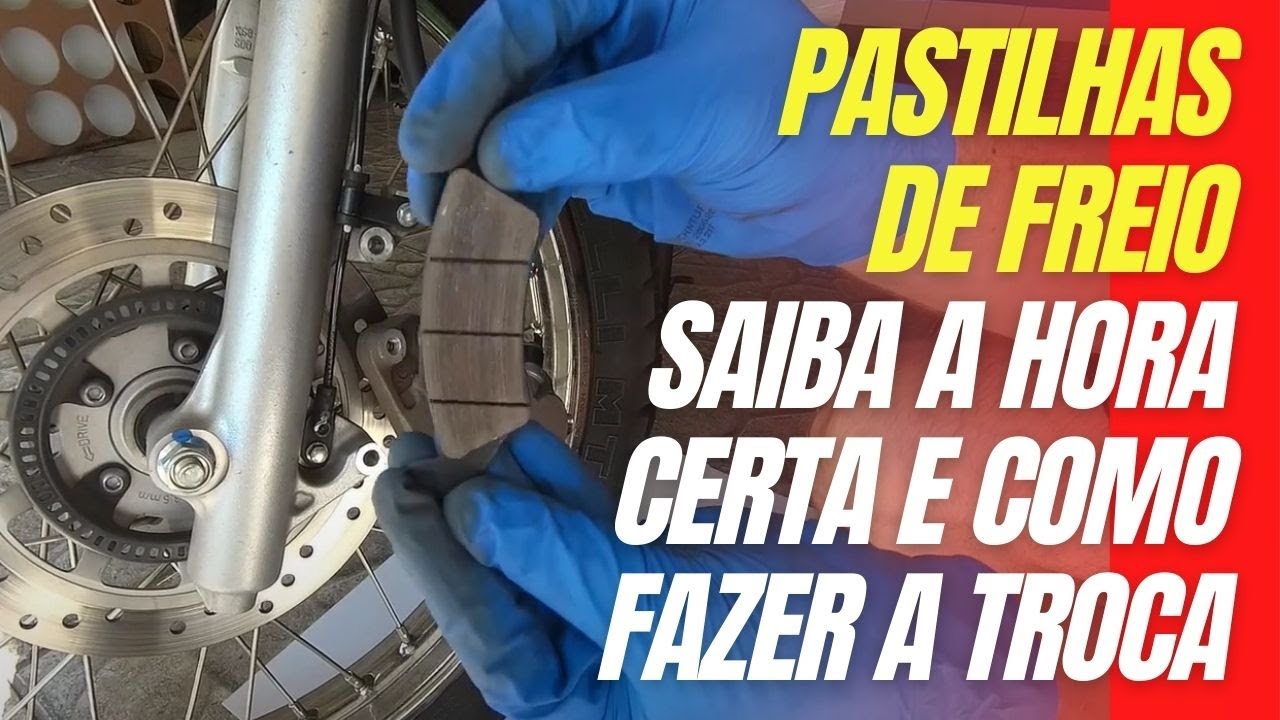 Como verificar e trocar as pastilhas de freio da XRE 190