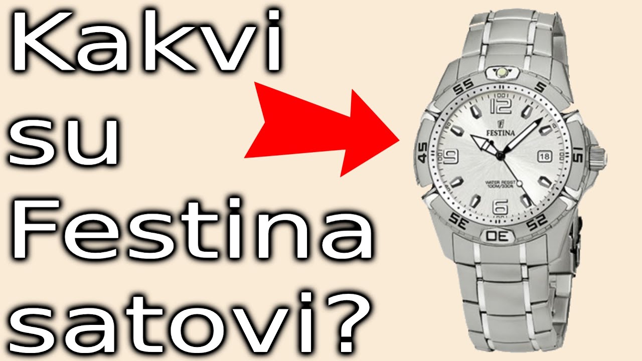 ⌚Festina F16170/1 - da li je Festina modni sat? Otpakivanje i recenzija (4K)⌚