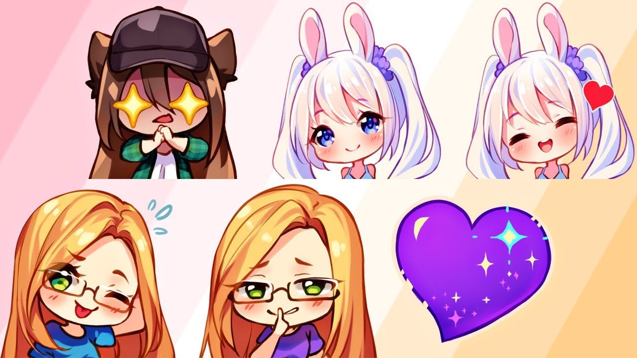 【Speedpaint】 Twitch Emotes Set (Hyan Timelapse #263)
