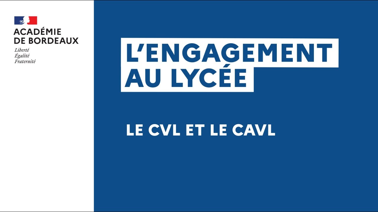 L'engagement au lycée - Le CVL et le CAVL (EP02)