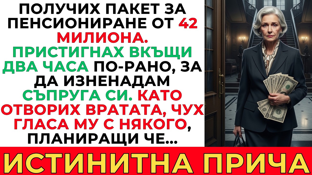 ВЪРНАХ СЕ С 42 МИЛИОНА И ОТКРИХ ПЛАНЪТ НА СЪПРУГА МИ ДА МЕ ОГРАБИ И ДА ИЗБЯГА!