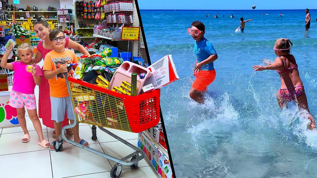 La Jumbo, Waterpark si la mare pe Rodos-Thasos