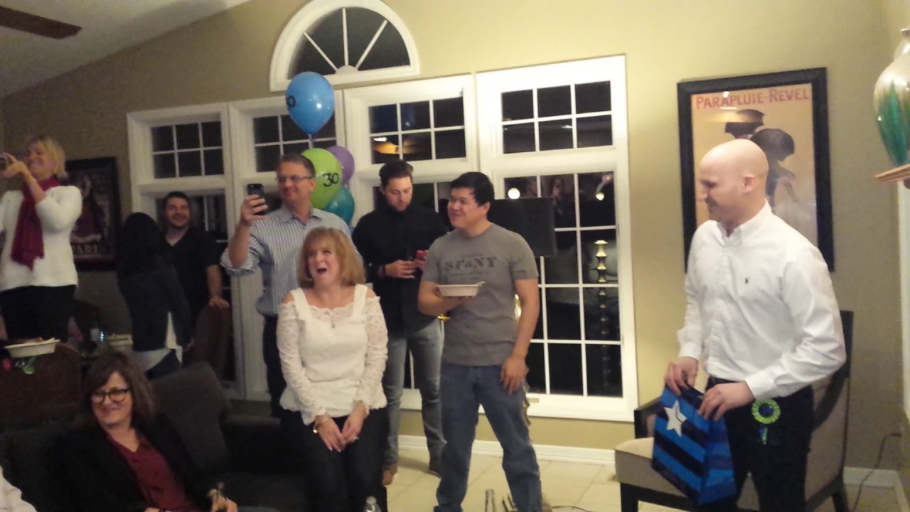 Surprise Birthday Wedding Proposal