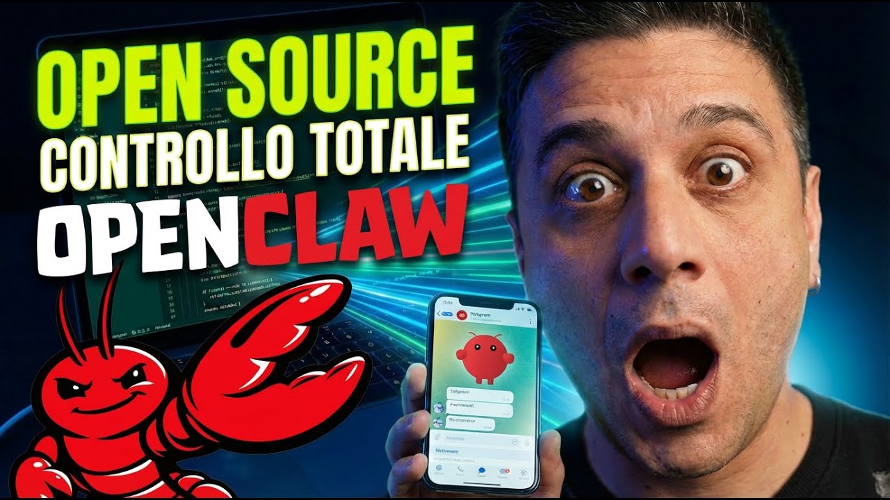 OpenClaw (MoltBot Clawdbot) AI GRATIS e Open Source! &Egrave; PERICOLOSO?