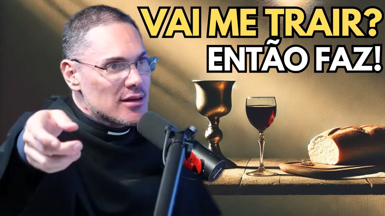 Sabe por que JESUS tirou JUDAS da mesa antes da EUCARISTIA? | Padre Fábio Marinho conta TUDO