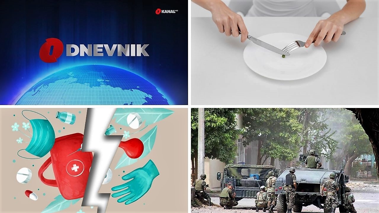 Sit gladnom ne vjeruje / Sutra štrajk zdravstvenih radnika HNK/ U Meksiku gotovo ratno stanje