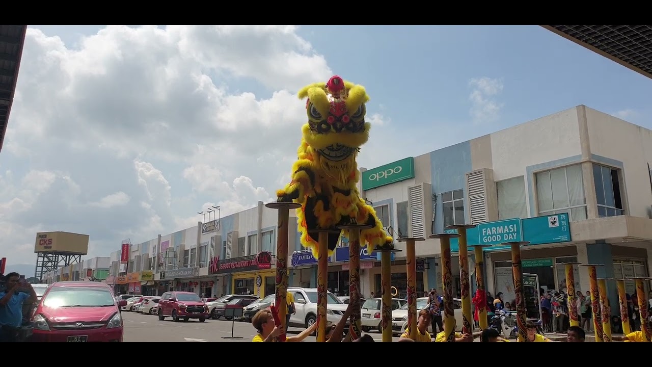 Foshan Lion Dance at CKS Plaza Tuaran 2023