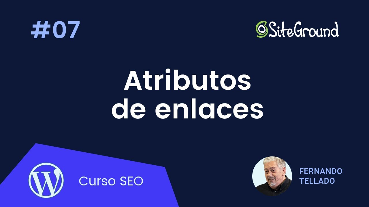 Atributos de enlaces HTML | Curso SEO para WordPress