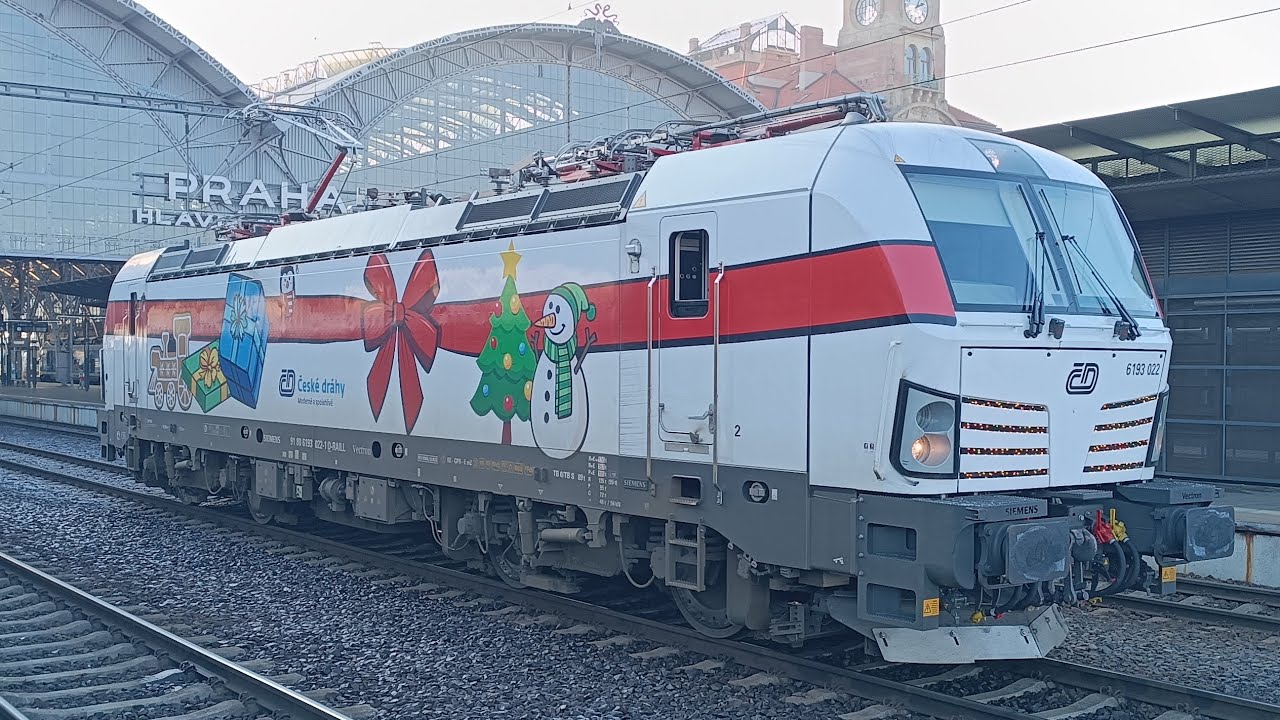 Vlaky Praha hl. n., prosinec 2024, GVD 2025