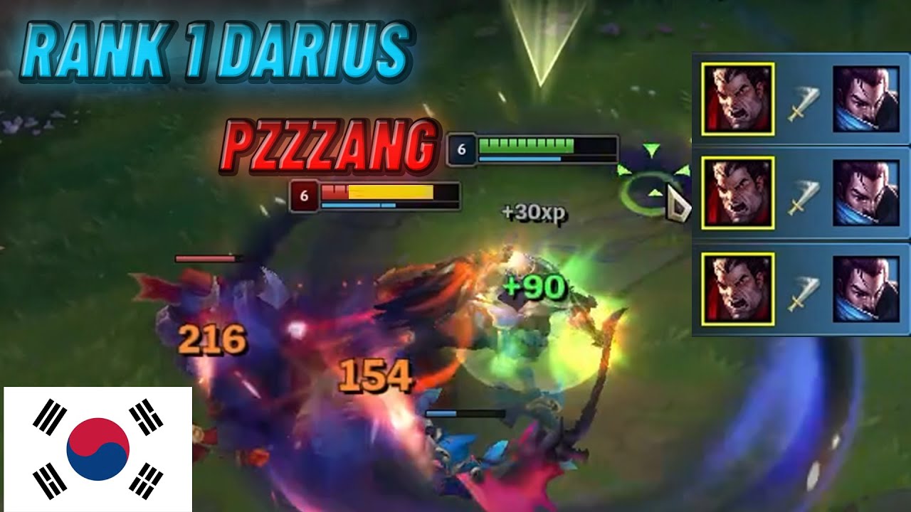 Rank 1 Darius RaiderGO vs Rank 1 Yasuo PzZZang