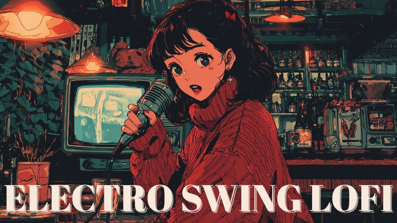 MIDNIGHT LOFI LOUNGE 🌙 Electro Swing Lofi Beats VOCAL & Chill Relaxing Vibes