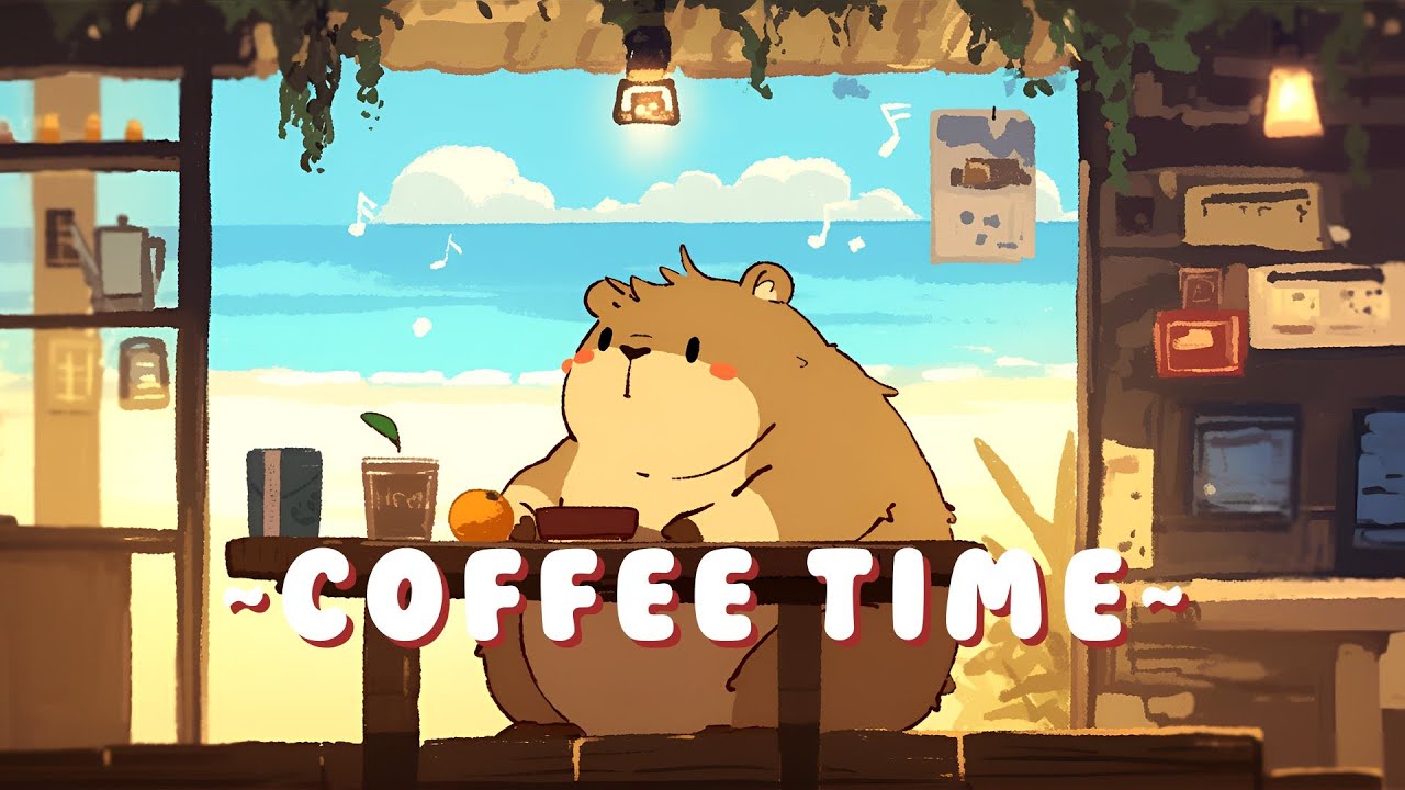 Capybara Chill Radio - Relaxing Music for Work/Study ~ Chill Session ~ 🦫 🎵 ✨