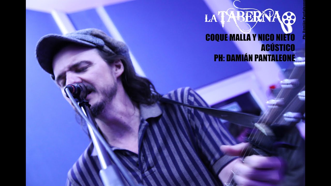 COQUE MALLA Y NICO NIETO - CACHORRO DE LEÓN - ACÚSTICO EN ‎CCEBAFlorida - BAIRES - 09/06/2016