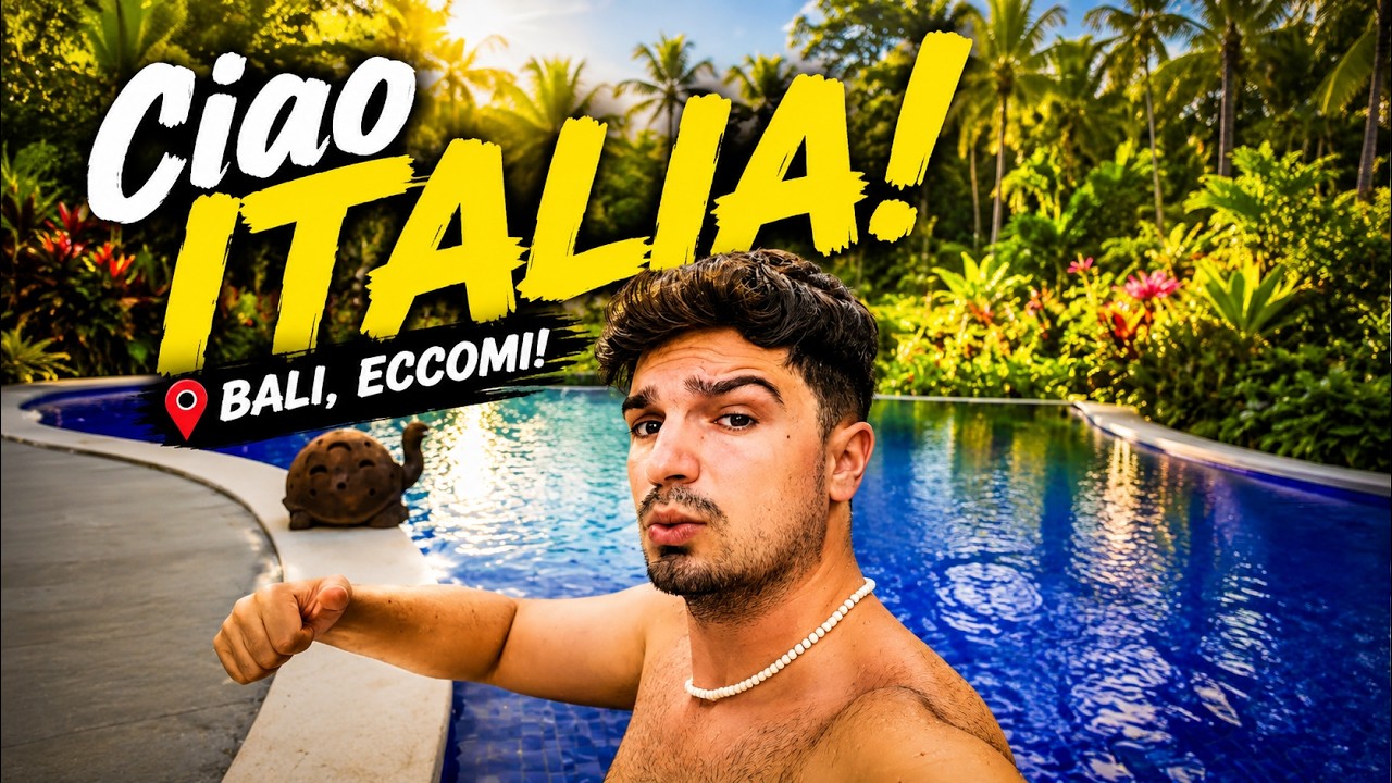 Vado a BALI per SVOLTARE la mia VITA 🇮🇩
