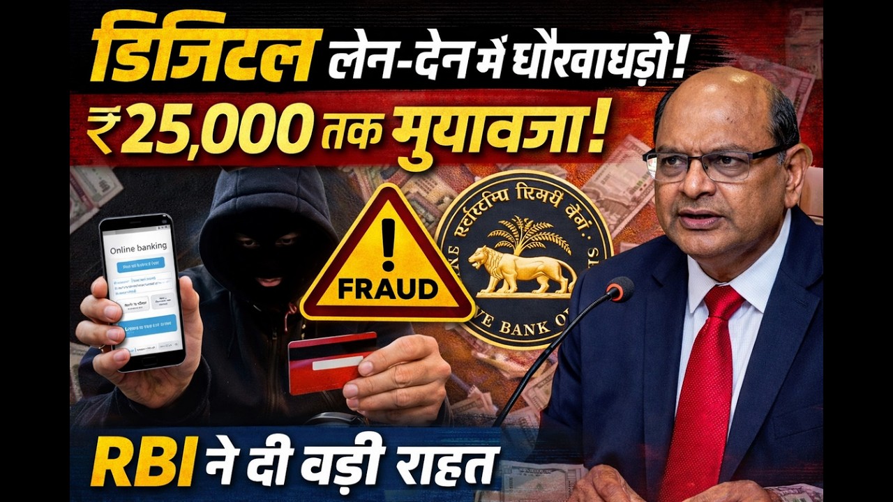 डिजिटल लेन-देन में धोखाधड़ी,25000 मुआवजा