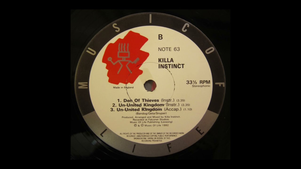 Killa Instinct - Un-United Kingdom (Instrumental)
