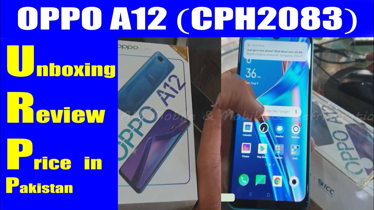 OPPO A12 (CPH2083) 4GB 64GB Unboxing and Review Price in Pakistan