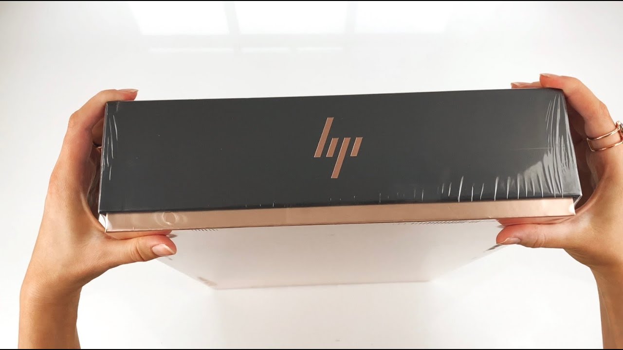 ASMR Unboxing Nightfall Black HP Spectre x360 2-in-1 15.6