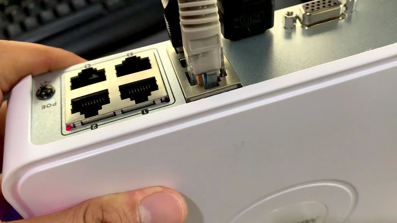 Instalación de NVR + Cámara IP Hikvision y Visualización por Celular