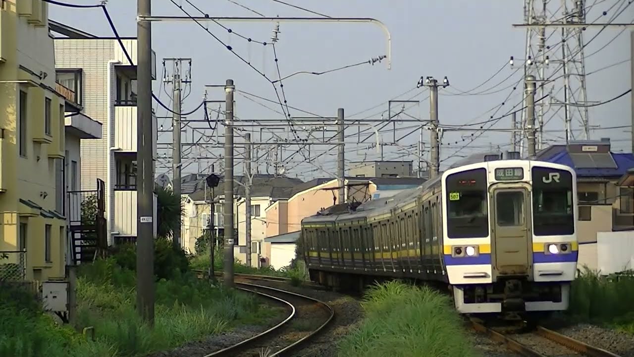 JR東日本211系走行シーン(東海道本線、東北本線・高崎線、成田線、信越本線、両毛線、中央本線、富士急行線)
