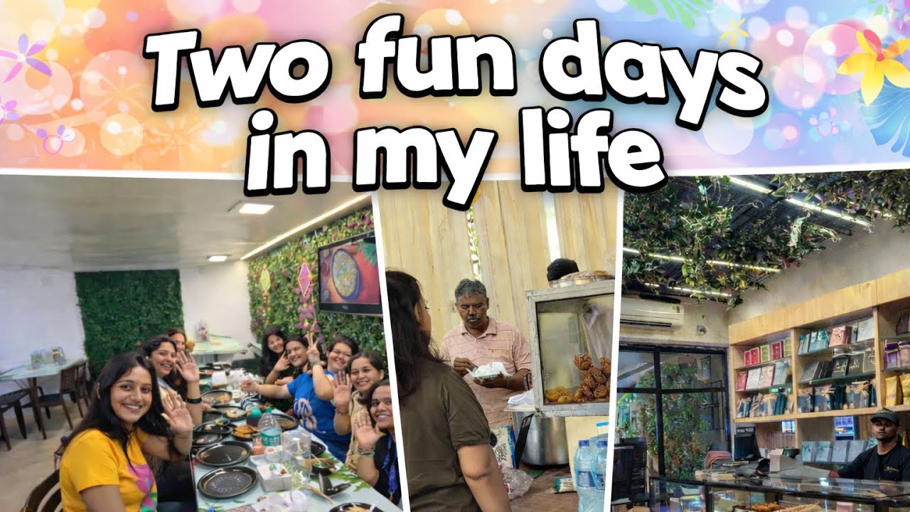 I Vlogged for two months | Two Fun Days in my life | Sak Vlogs