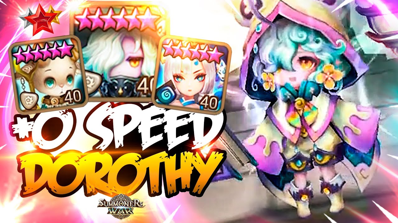 He SHOCKS Enemies with WTF DAMAGE Dorothy - Summoners War