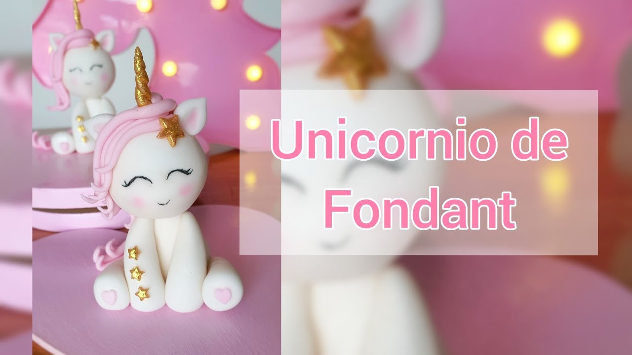 Unicornio modelado super facil - Tutotial paso a paso
