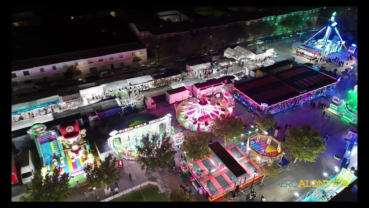 Feria de Los Santos video Aéreo corto Socuéllamos 2024