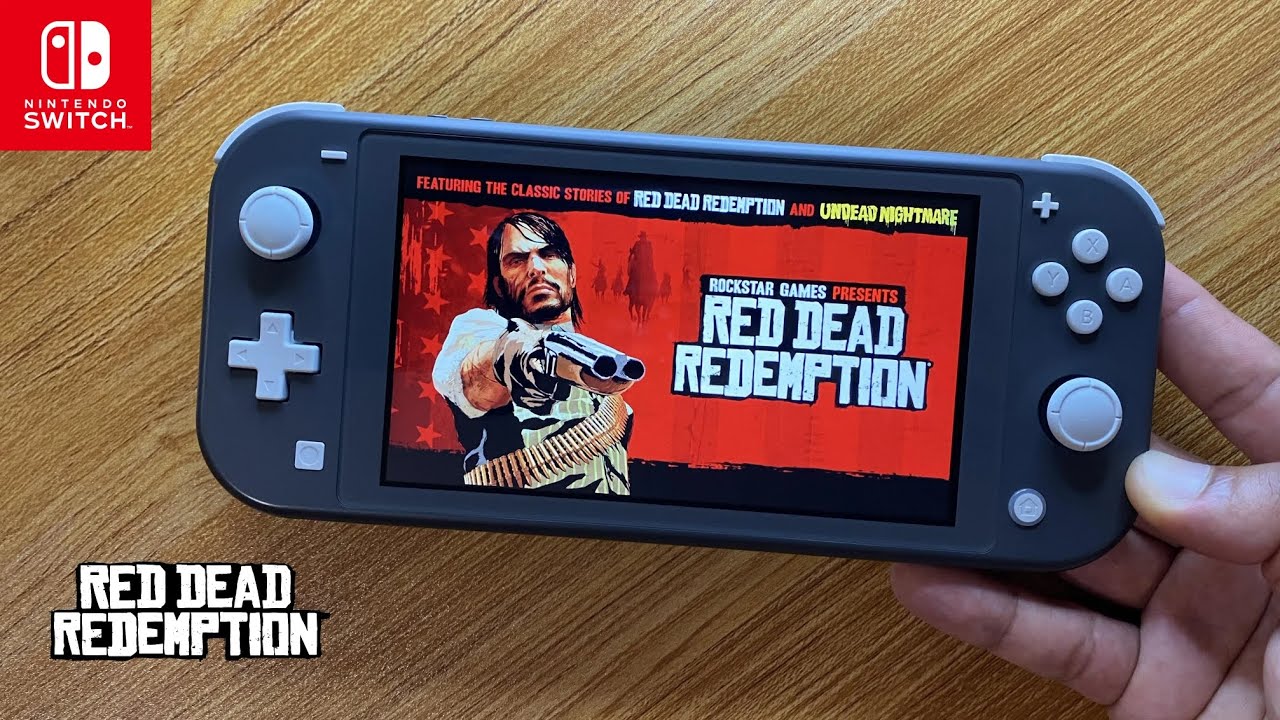 Red Dead Redemption Nintendo Switch Lite Gameplay