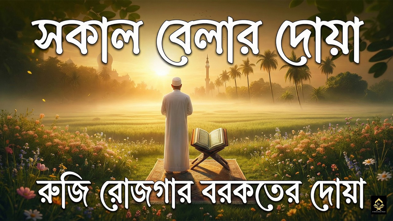সকালের দোয়া ও জিকির | সকালটা শুরু হোক হৃদয় শীতল করা বরকতময় আয়াত দিয়ে। Morning Dua By Alaa Aqel