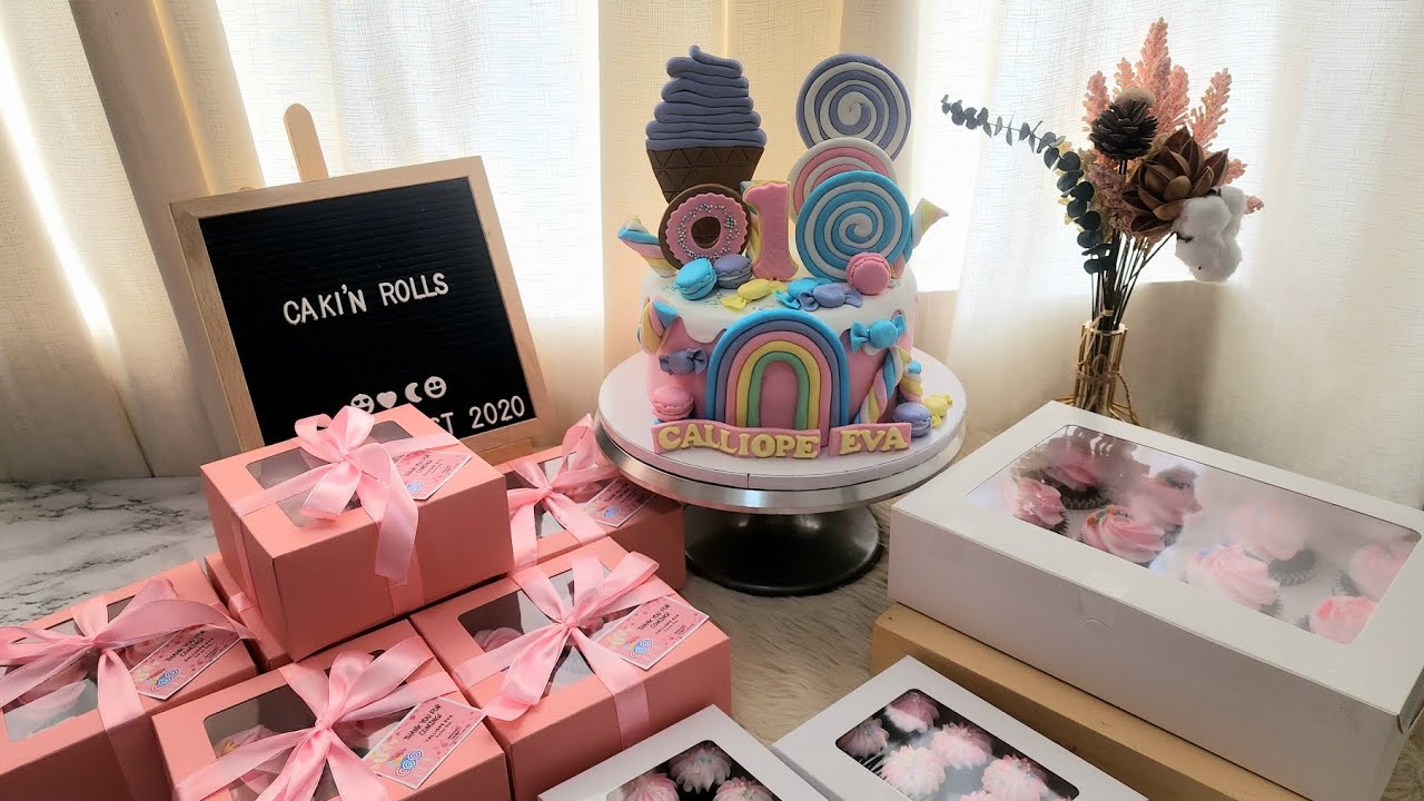 How to make candyland themed cake | easy cake decorating