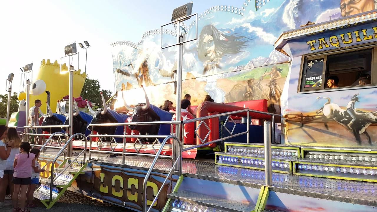 TORO LOCO - Atracciones de feria Mollet del Vallès 2016