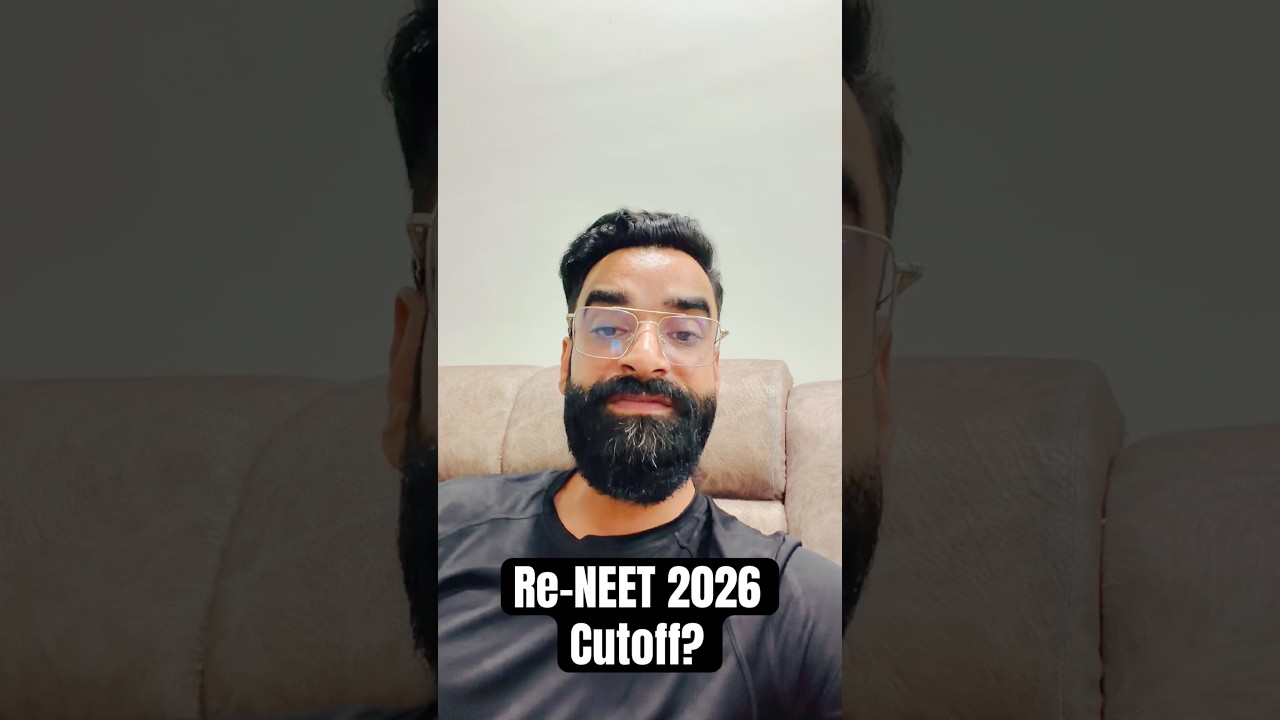 Re-NEET 2026 Cutoff by wassim sir