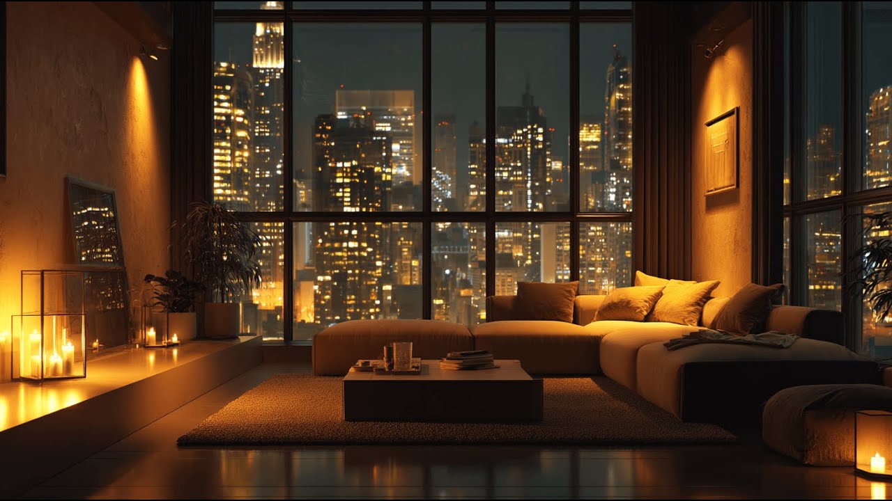 Cozy Lofi Music for Relaxing 🌆 Warm Evening City Vibes (Instrumental)