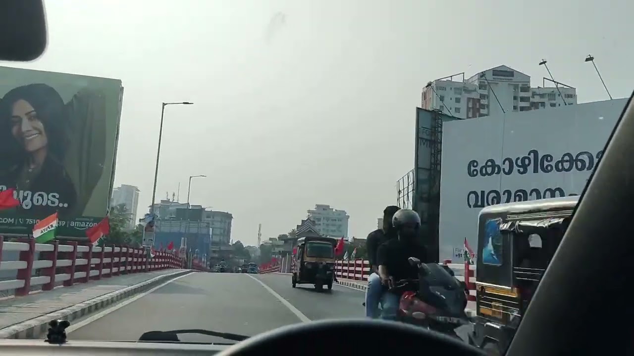 Calicut Marine Drive? An evening Driving Vlog through the busy roads of Calicut. #vlog