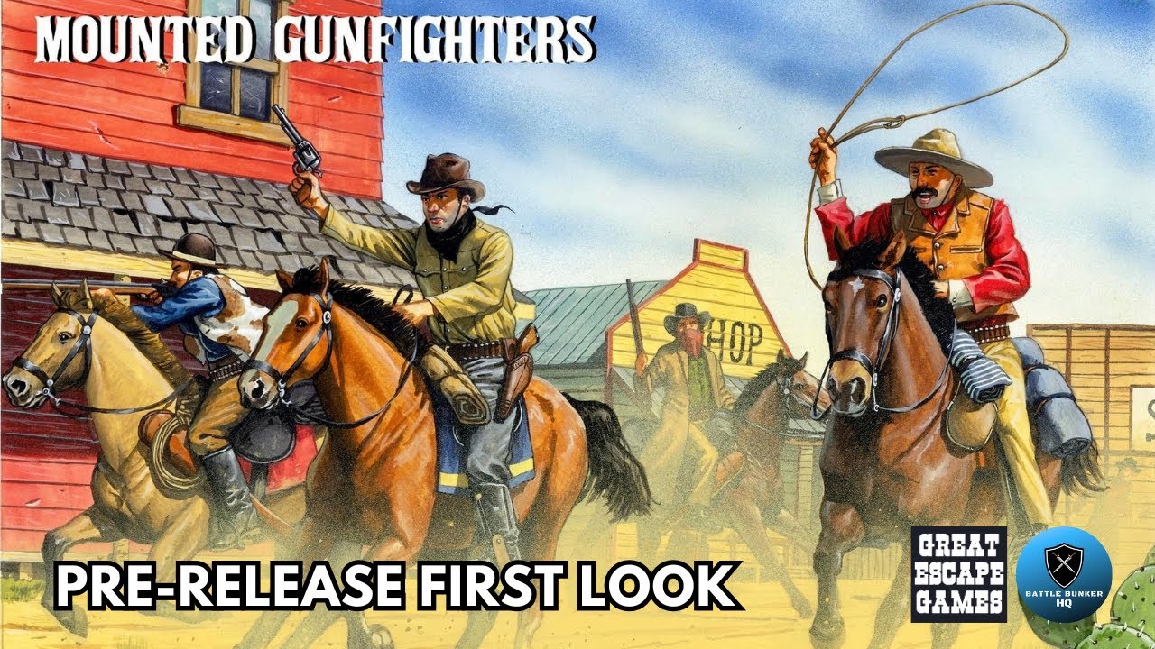 Dead Man's Hand - Mounted Gunfighters