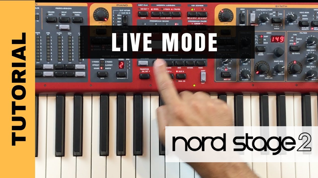 Live Mode - Nord Stage 2  | Nord