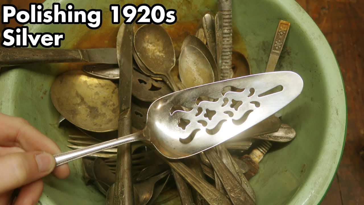 Polishing Antique Silver Plated Silverware: The Abrasive Way!