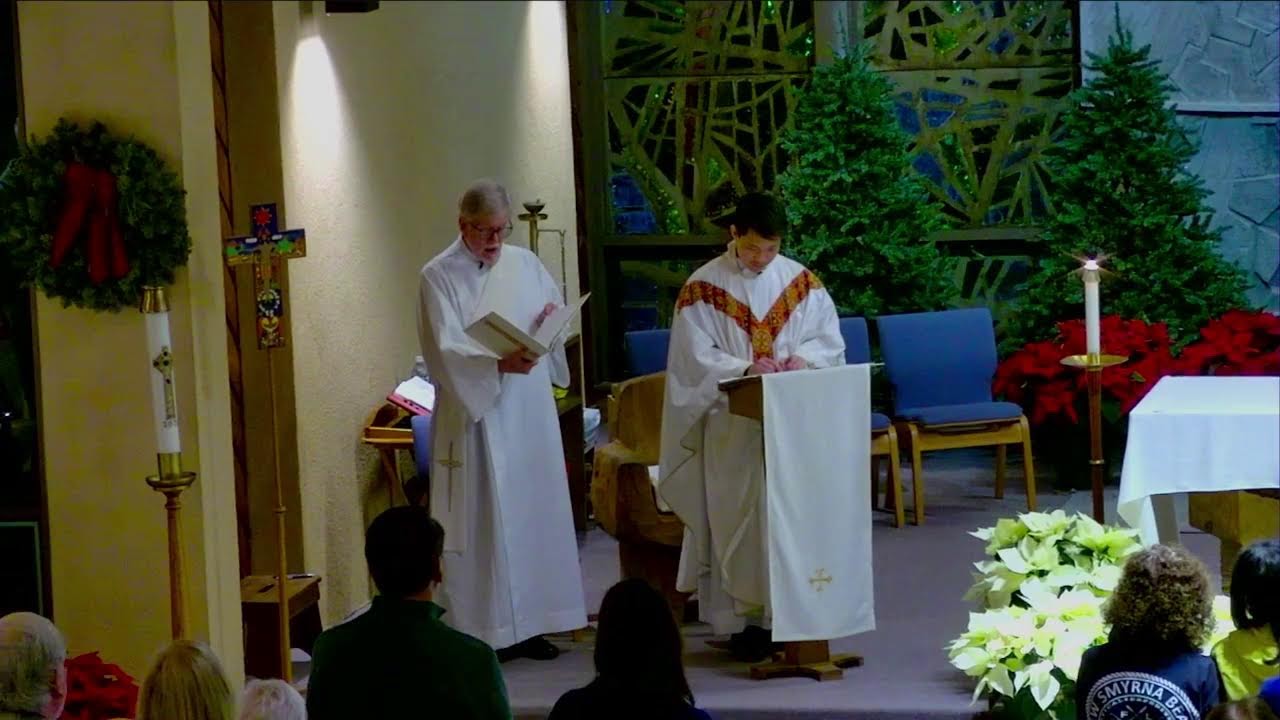Church of Saint Anselm 4:30pm Mass Saturday Jan 10, 2026