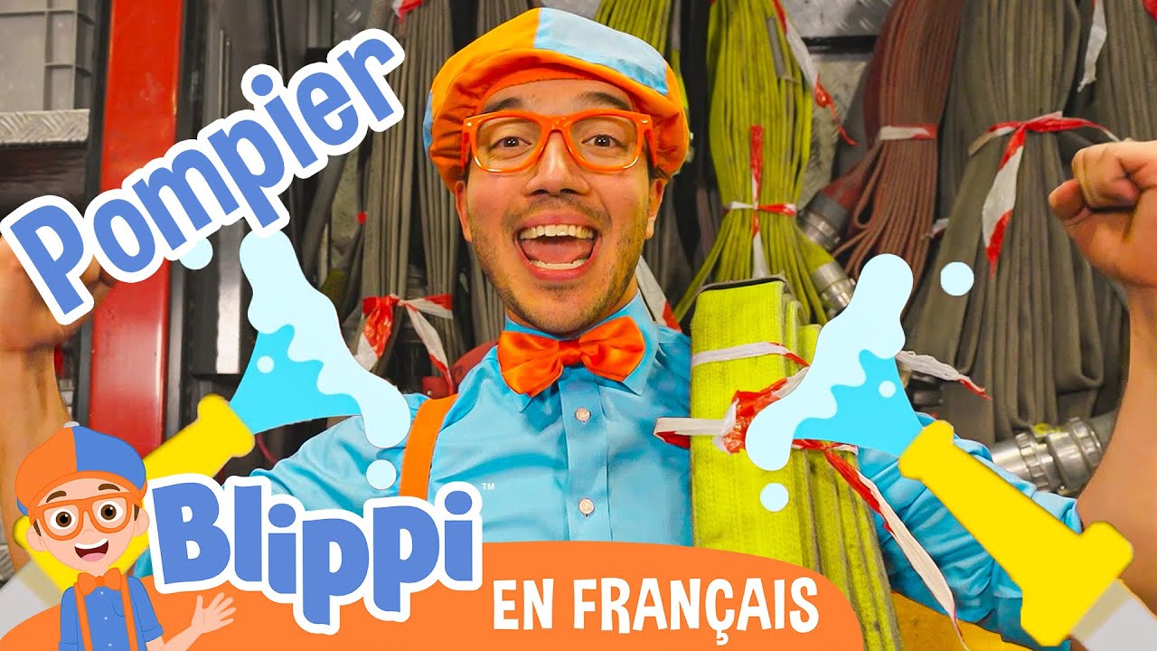 Blippi le Pompier | Blippi en fran&ccedil;ais | Vid&eacute;os &eacute;ducatives pour enfants