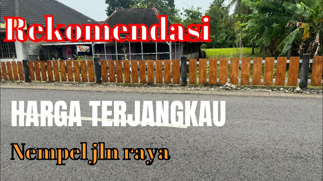 TEKOMENDASI BUAT HUNIAN DAN TEMPAT USAHA luas 600 meter@rajiproperty channel