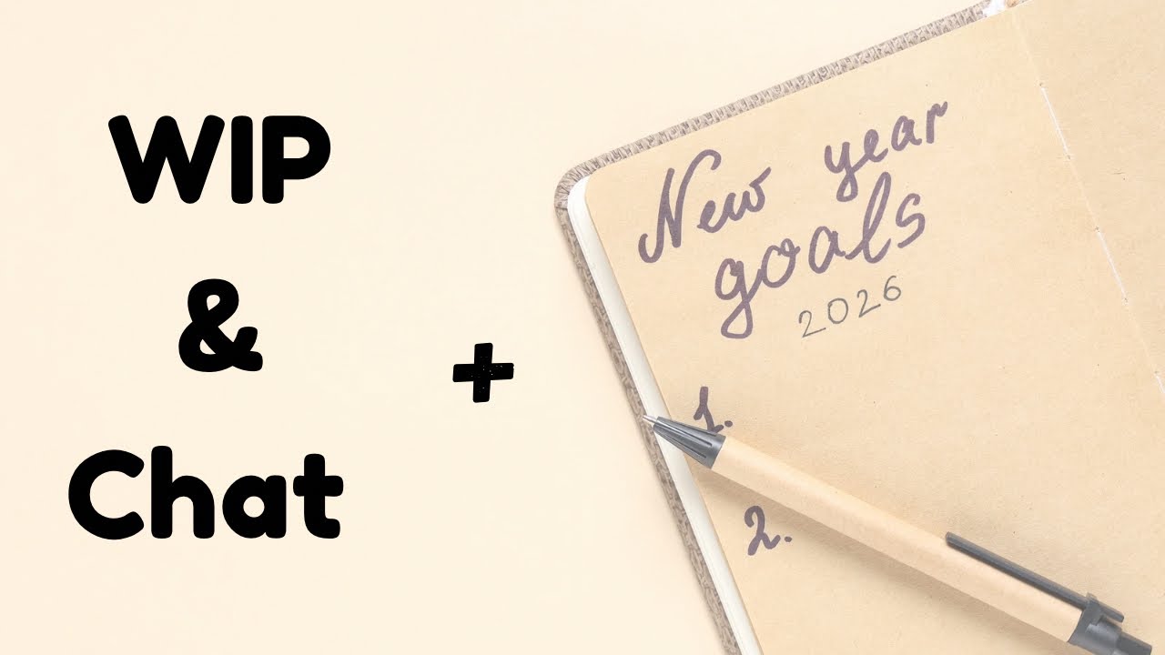 Процесс создания алмазной живописи и обсуждение ✨ Мои планы на 2026 год (планы, изменения и цели)