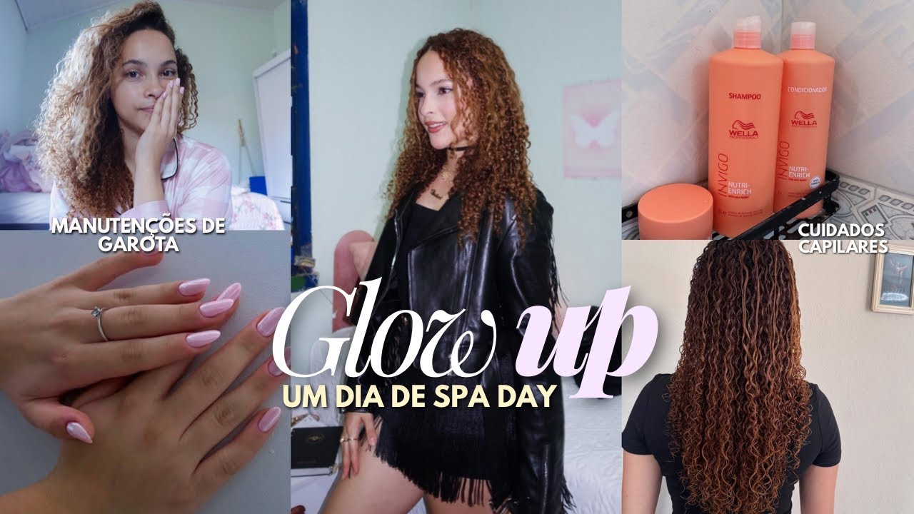 UM DIA DE SPA DAY EM CASA COMIGO: dicas para ter o seu glow up sem gastar muito💅🏻🛍️🌷