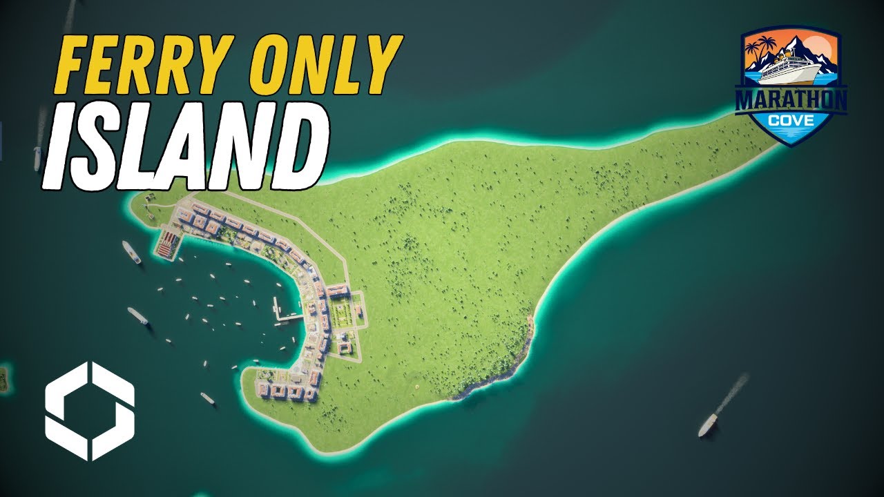 I Tried To Build A City On An Island With Only Ferries