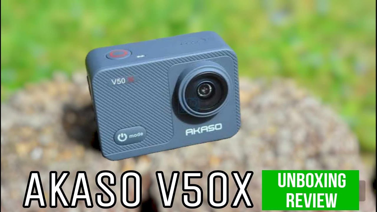 Распаковка AKASO V50X | Просто хорошо, красиво, дёшево