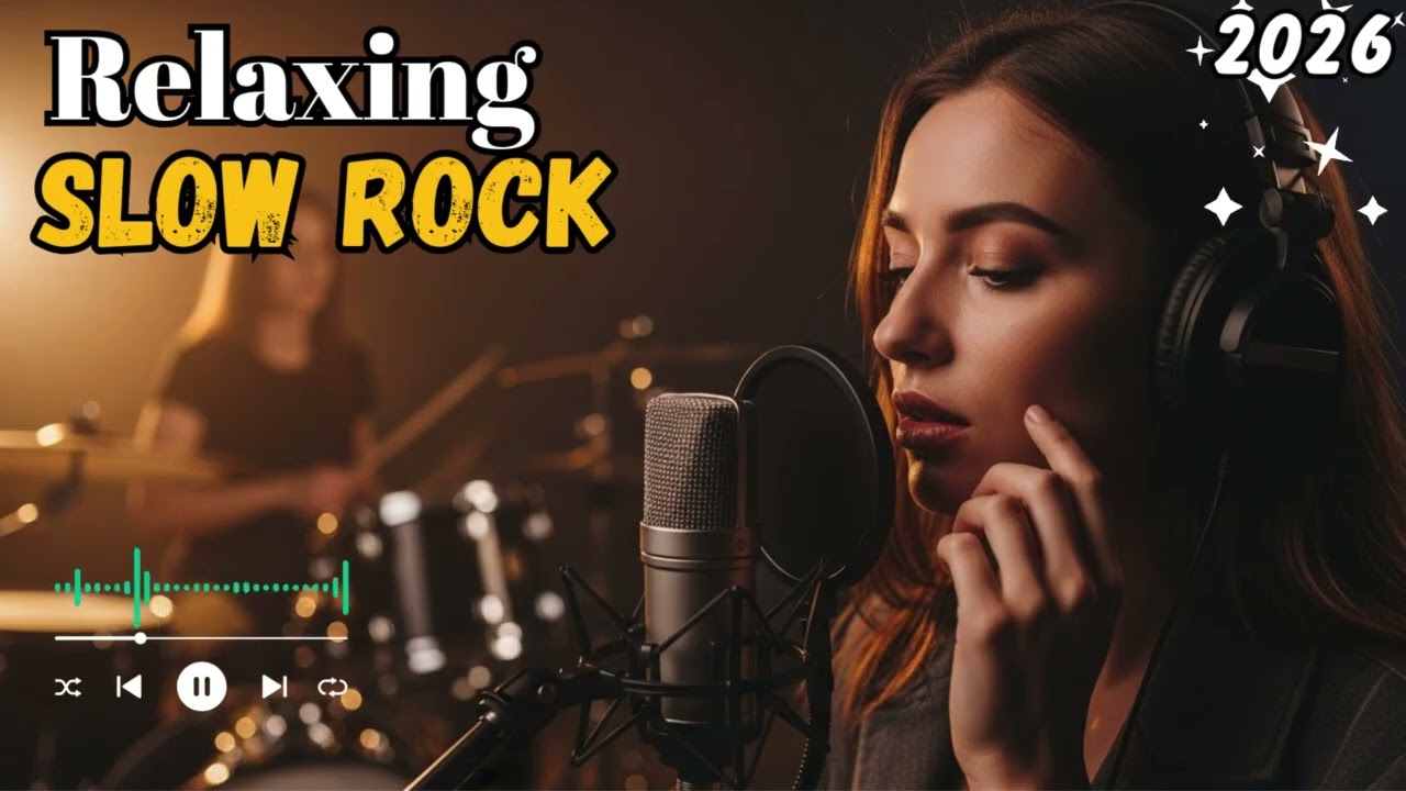 Slow Rock Ambient Chill 2026 – Warm Guitar Session | Relaxing Music for Evenings
