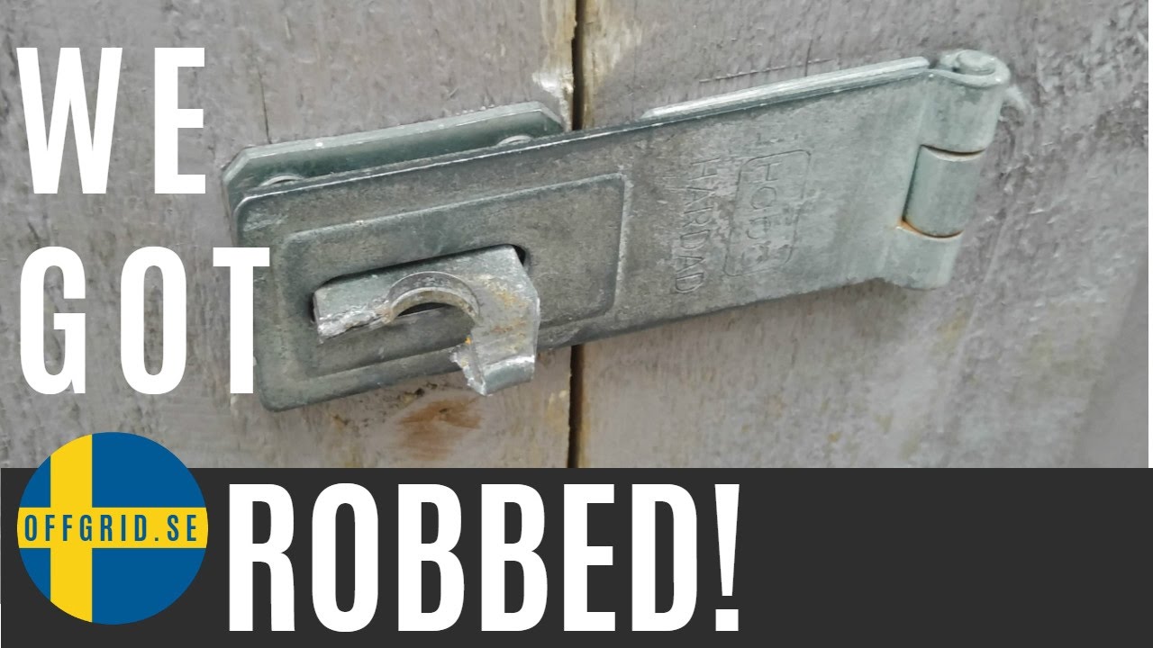 WE GOT ROBBED!