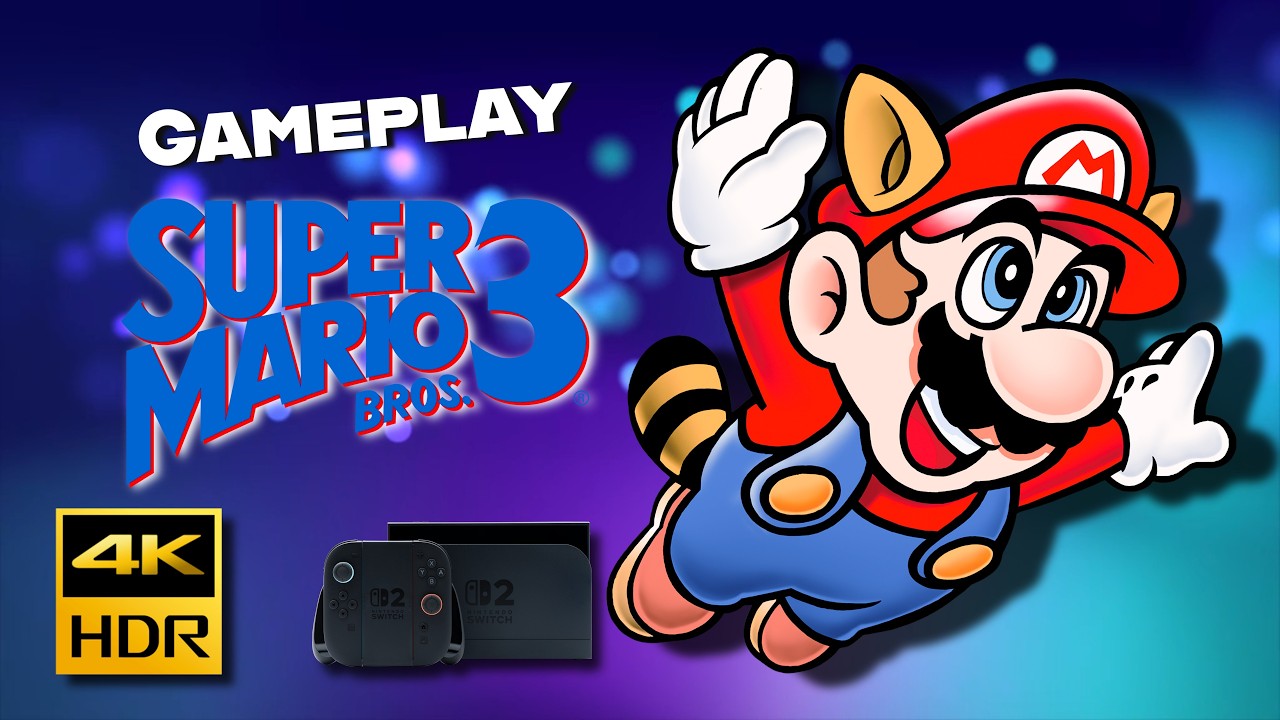 Super Mario Bros. 3 (NSO Switch 2) — Ep. 1 | Aniversario clásico | 4K SDR