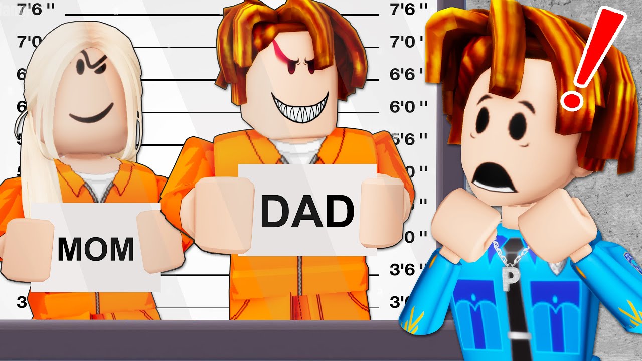 ROBLOX Brookhaven 🏡RP - FUNNY MOMENTS: My Parents are Criminals | Roblox Idol